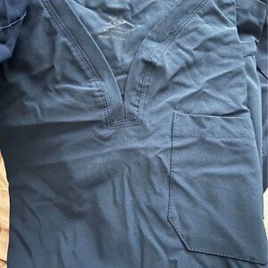 Four Pairs of CozyFit Navy Scrub Sets